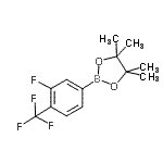 3-Fluoro-4-(trifluoromethyl)phenylboronic acid pinacol ester Structure,445303-67-3Structure