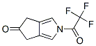 2-(2,2,2-Trifluoroacetyl)hexahydrocyclopenta[c]pyrrol-5(1h)-one Structure,445389-16-2Structure