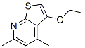 Thieno[2,3-b]pyridine, 3-ethoxy-4,6-dimethyl- (9ci) Structure,445390-84-1Structure