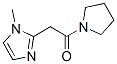 Pyrrolidine, 1-[(1-methyl-1h-imidazol-2-yl)acetyl]- (9ci) Structure,445394-72-9Structure