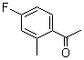 4-Fluoro-2-methylacetophenone Structure,446-29-7Structure