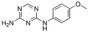 N-(4-methoxyphenyl)-1,3,5-triazine-2,4-diamine Structure,4460-15-5Structure