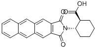 (1S,2S)-2-(Anthracene-2,3-dicarboximido)-cyclohexanecarboxylic Acid Structure,446044-45-7Structure