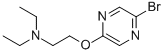 2-Bromo-5-(2-diethylaminoethoxy)pyrazine Structure,446287-01-0Structure