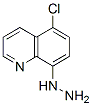 Quinoline, 5-chloro-8-hydrazino- (9ci) Structure,446830-53-1Structure