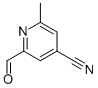 4-Pyridinecarbonitrile, 2-formyl-6-methyl-(9ci) Structure,448907-01-5Structure