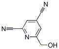 2,4-Pyridinedicarbonitrile, 6-(hydroxymethyl)-(9ci) Structure,448908-08-5Structure