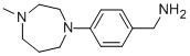 4-(4-Methyl-1,4-diazepan-1-yl)benzylamine Structure,448934-01-8Structure