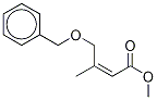 (2Z)-3-methyl-4-(benzyloxy)-2-butenoic acid methyl ester Structure,449759-41-5Structure