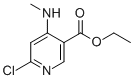 Ethyl 6-chloro-4-(methylamino)nicotinate Structure,449811-28-3Structure