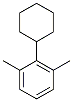 2-Cyclohexyl-1,3-dimethyl-benzene Structure,4501-50-2Structure