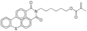 2-(6-Methacryloyloxyhexyl)thioxantheno[2,1,9-dej]isoquinoline-1,3-dione Monomer Structure,450387-14-1Structure