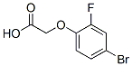 (4-Bromo-2-fluoro-phenoxy)-acetic acid Structure,451-90-1Structure