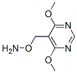 Pyrimidine, 5-[(aminooxy)methyl]-4,6-dimethoxy- (9ci) Structure,451459-02-2Structure