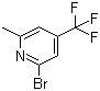 2-Bromo-6-methyl-4-trifluoromethylpyridine Structure,451459-17-9Structure