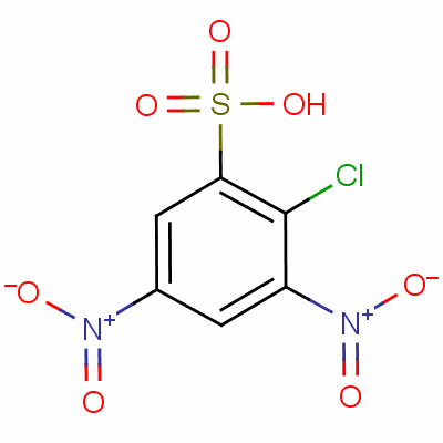 2,4-Dinitrochlorobenzene-6-sulfonic acid Structure,4515-26-8Structure