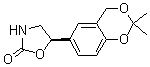 2-Oxazolidinone, 5-(2,2-dimethyl-4h-1,3-benzodioxin-6-yl)-, (5r)- Structure,452339-73-0Structure