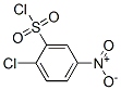 2-Chloro-5-nitro-benzenesulfonyl chloride Structure,4533-95-3Structure