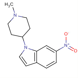 1-(1-Methyl(4-piperidyl))-6-nitroindoline Structure,453562-59-9Structure