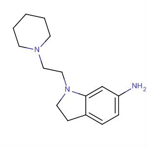 1-(2-Piperidylethyl)-indoline-6-ylamine Structure,453562-64-6Structure