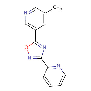 3-(2-Pyridyl)-5-(5-methylpyrid-3-yl)-1,2,4-oxadiazole Structure,453566-42-2Structure