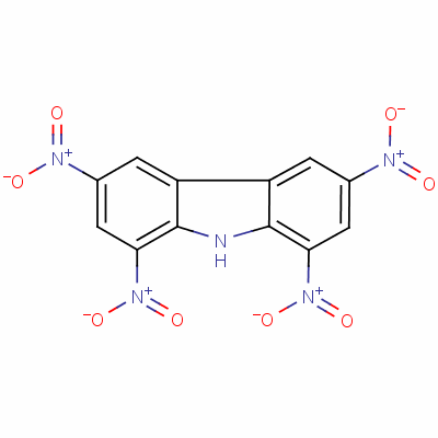 1,3,6,8-Tetranitrocarbazole Structure,4543-33-3Structure