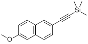 (6-Methoxynaphthalen-2-ylethynyl)trimethylsilane Structure,454431-03-9Structure