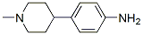 4-(1-Methyl-piperidin-4-yl)-aniline Structure,454482-12-3Structure