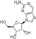 2-Aminopurine riboside Structure,4546-54-7Structure