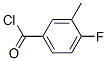 4-Fluoro-3-methylbenzoyl chloride Structure,455-84-5Structure