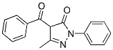 4-Benzoyl-3-methyl-1-phenyl-5-pyrazolinone Structure,4551-69-3Structure