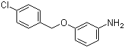 Benzenamine, 3-[(4-chlorophenyl)methoxy]- Structure,455280-08-7Structure