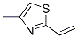 2-Vinyl-4-methyl thiazole Structure,45534-10-9Structure