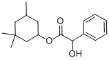 3,3,5-Trimethylcyclohexanol alpha-phenyl-alpha-hydroxyacetate Structure,456-59-7Structure