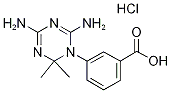 3-(4,6-Diamino-2,2-dimethyl-2h-[1,3,5]triazin-1-yl)-benzoic acid hydrochloride Structure,4576-37-8Structure