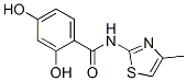 Benzamide, 2,4-dihydroxy-n-(4-methyl-2-thiazolyl)-(9ci) Structure,457940-40-8Structure