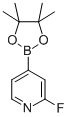 2-Fluoropyridine-4-boronic acid pinacol ester Structure,458532-86-0Structure