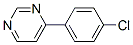 Pyrimidine, 4-(4-chlorophenyl)- (9ci) Structure,458541-37-2Structure