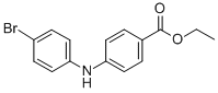 N-(4-bromophenyl-n-(4-carbethoxyphenyl)amine Structure,458550-44-2Structure