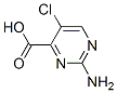 2-Amino-5-chloropyrimidine-4-carboxylic acid Structure,45867-11-6Structure