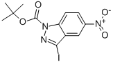 1-Boc-3-iodo-5-nitro-indazol Structure,459133-69-8Structure