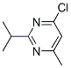 4-Chloro-2-isopropyl-6-methylpyrimidine Structure,4595-69-1Structure