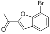 2-Acetyl-7-bromobenzofuran Structure,460086-95-7Structure