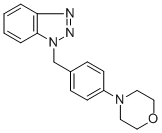 (4-Morpholinylphenylmethyl)benzotriazole, mixture of Bt1 and Bt2 isomers Structure,461641-45-2Structure