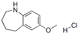 7-Methoxy-2,3,4,5-tetrahydro-1h-benzo[b]azepine 1hcl salt Structure,46180-98-7Structure