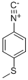 4-(Methylthio)phenylisocyanide Structure,463946-41-0Structure