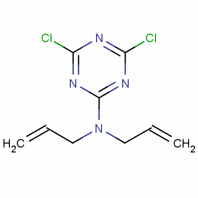 N,n-diallyl-n-(4,6-dichloro-1,3,5-triazin-2-yl)amine Structure,46409-23-8Structure