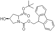 Fmoc-trans-4-hydroxy-d-proline tert-butyl ester Structure,464193-92-8Structure