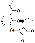 Benzamide,3-[(2-ethoxy-3,4-dioxo-1-cyclobuten-1-yl)amino]-2-hydroxy-N,N-dimethyl- Structure,464913-33-5Structure