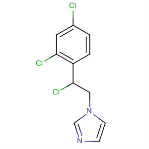 1-(2-Chloro-2-(2,4-dichlorophenyl)ethyl)-1h-imidazole Structure,46503-49-5Structure